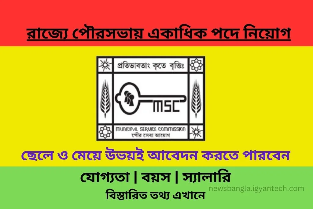 Buniadpur municipality recruitment 2024